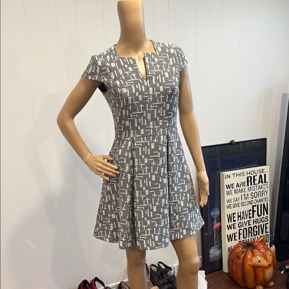 Armani Exchange Tweed Dress